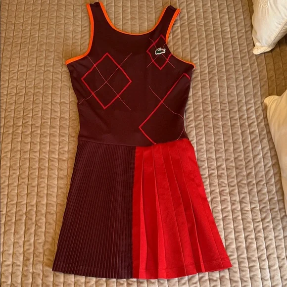Lacoste UltraDry Women's Tennis Dress - Picture 1 of 5